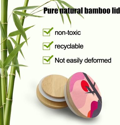 8 세리콘 봉인 반지, 맞춤형 크기의 다채로운 보호 패턴, 대나무 뚜??