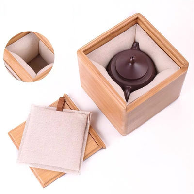 재료 구조 고형 나무 수작업 직사각형 닉 크나크 보석 대나무 선물 상자