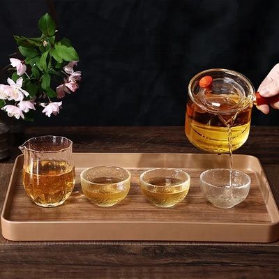 현대 부엌 보관용으로 선택 또는 평면 색상으로 맞춤형 목조 서비스 트레이