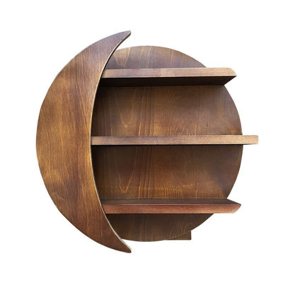 주방 가구 벽에 장착 된 유해유 저장용 부동 달 결정 선반