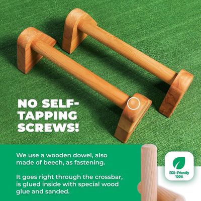 맞춤형 로고 나무 근육 튀기 위 스탠드 칼리스테닉스 운동 체육관 장비