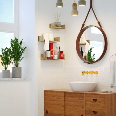 현대 디자인 벽에 장착 된 장식 가정용 가구 디스플레이 조직기