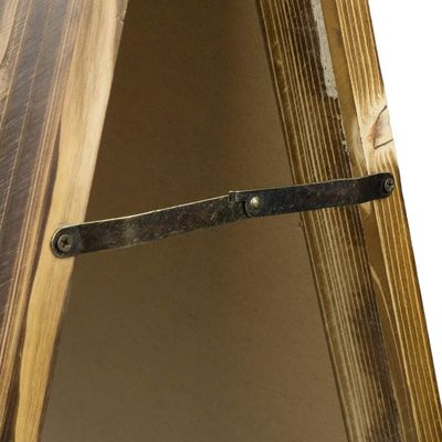 커피숍 및 레스토랑 메뉴를 위한 화려한 목재 쌍면 서있는 크레크보드