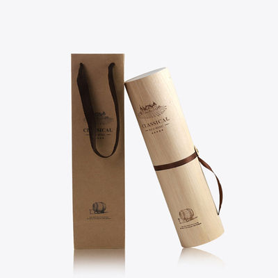 차 와인 에센셜 오일 및 크림 드롭퍼 병 저장을위한 맞춤 버치 껍질 상자