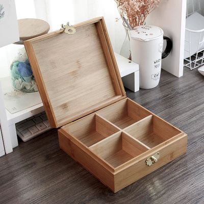 맞춤형 Bambu Moon Cake Packaging 목재 보석 보관 상자 잠금 및 보안