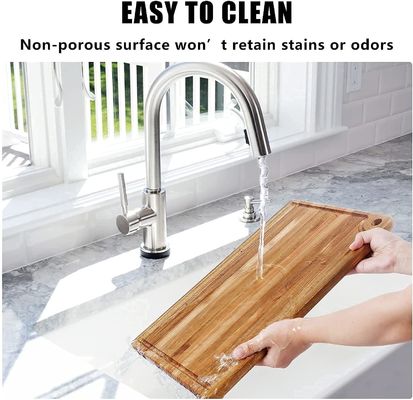 귀하의 요청으로 주스 굴레 핸들 아카시아 나무 절단 보드와 함께 절단 보드