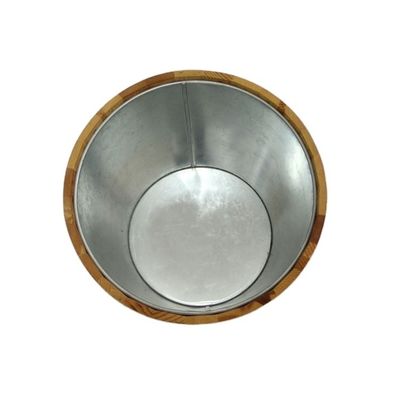 나무 얼음 버킷 냉장고 일반 색상 또는 당신의 선택의 사용자 정의 나무 버킷