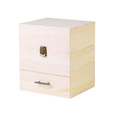 실용적인 목재 에센셜 오일 저장 상자