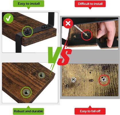 목재 디스플레이 스탠드 기능 공간 절약 3 계층 부엌 카운터 향신료 랙 조직기