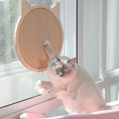 동물 놀이 고양이 나무 집 가구 현대적인 디자인과 레이저 조각 인쇄