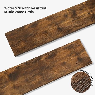 인기 디자인 가사 용품으로 2개의 나무로 만든 떠있는 선반의 컬러 세트