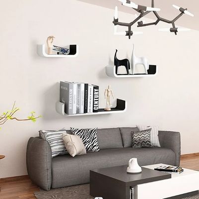 디자인 사용자 지정 색상 및 크기 현대 MDF 목재 U 모양 스타일 사용자 지정 프로젝트