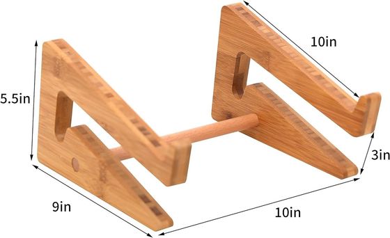 나무 벽 셰프 장식 설명 노트북 스탠드 모든 노트북과 호환