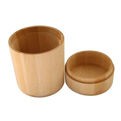 유럽 비탈럭스 미완성 소형 목재 칠판 목재 평색 실린더 상자