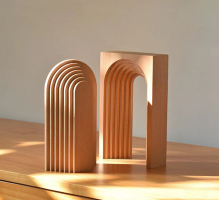 현대 디자인 맞춤형 목재 가정 장식 그래픽 일러스트레이션 예술 장식 아치 조각