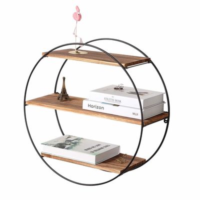 화상 프레임 및 목재 금속의 선드리를 표시하기 위한 떠있는 매달린 선반