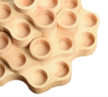 15ml 및 10ml 에센셜 오일 병 디스플레이 스탠드 랙 사용자 지정 로고 허용