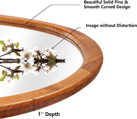 거실 입구 홀에서 욕실 장식을위한 높은 양의 이중 계층 벽 거울