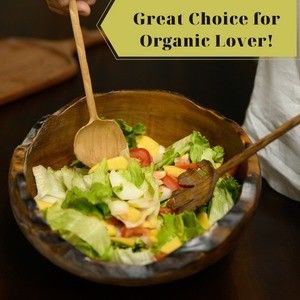 비즈니스 선물 6 조각의 나무 샐러드 스푼과 포크 세트 무료 샘플 제공