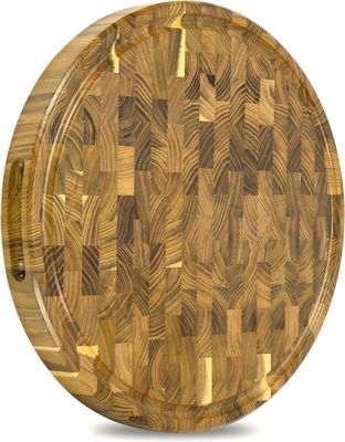 환경 친화적인 디자인과 주스 굴레와 함께 15 인치 목재 절단 보드