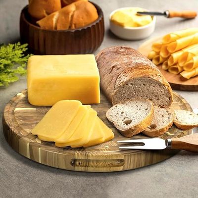 환경 친화적인 디자인과 주스 굴레와 함께 15 인치 목재 절단 보드