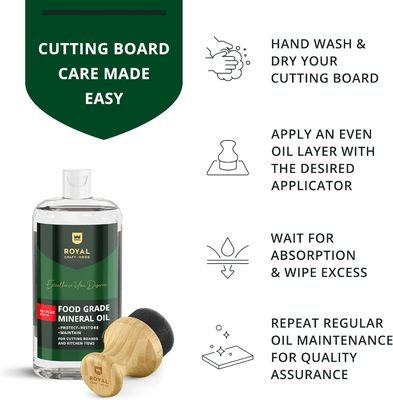 오일 틈이 있는 천연 대나무 절단판 세트 3개의 보드 세트