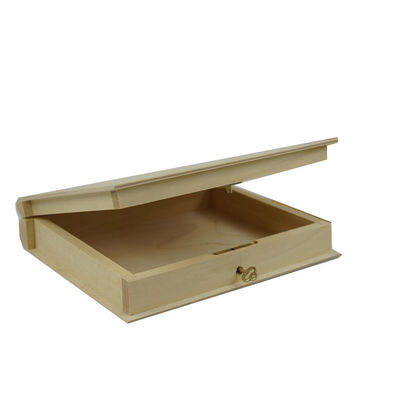 각종 개인 사물 을 정리 하고 보관 하기 위한 손으로 만든 맞춤형 나무 책 상자