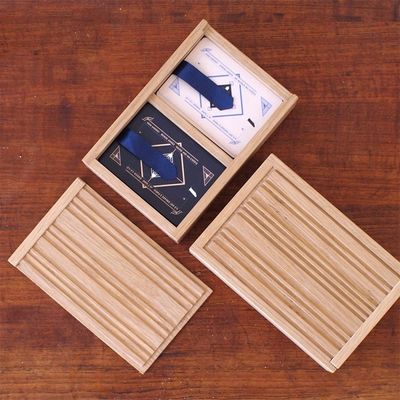 일반 색상 비지니스 카드에 맞춤형 주문을 위해 맞춤형 색상 나무 슬라이딩 뚜?? 박스