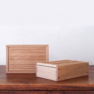 일반 색상 비지니스 카드에 맞춤형 주문을 위해 맞춤형 색상 나무 슬라이딩 뚜?? 박스