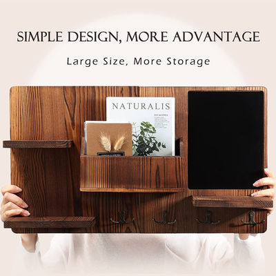 OEM 목재 벽 선반 옷 갈고리 입구 조직 코트 갈고리 키 래크 메일 홀더 창의적인 벽 헝거 홀더