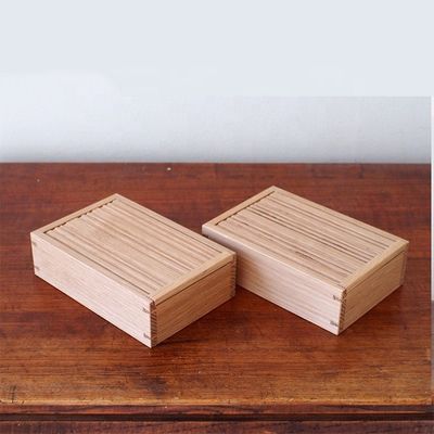 일반 색상 비지니스 카드에 맞춤형 주문을 위해 맞춤형 색상 나무 슬라이딩 뚜?? 박스