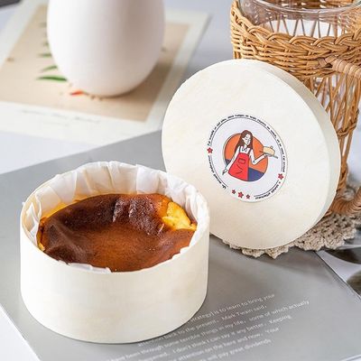 맞춤 로고 팝러 껍질 또는 환경 친화적 인 맞춤형 둥근 나무 장단 과일 컨테이너