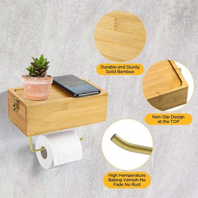 책상 또는 스포츠 양배추 벽에 장착 된 빗 조직 저장 상자와 화장실 종이 보관 상자