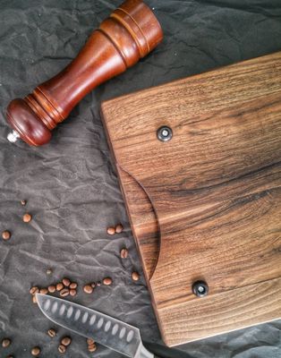 사용자 지정 로고 수용 1.75 두꺼운 큰 너트 절단 보드 주스 굴레