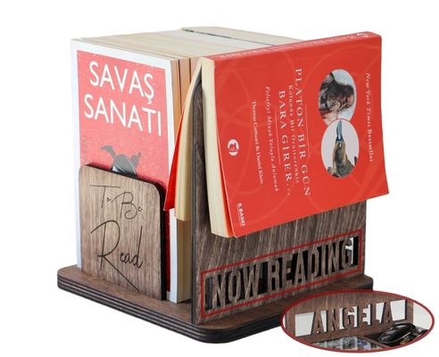 사용자 지정 로고 모의 날 선물 책 보관 및 조직