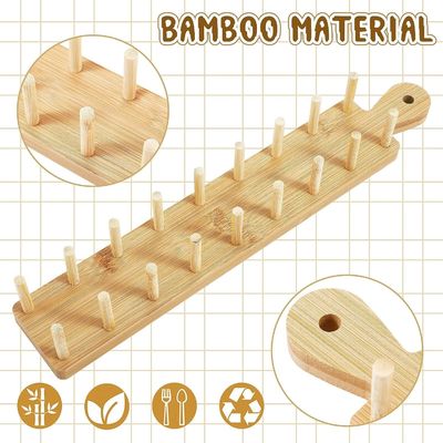 손잡이 및 톱 타운 인쇄 맞춤형 색상 2 개의 목재 타코 홀더 세트
