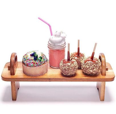 현대적인 집 장식 카운터 셸프 조직기용 목재 서비스 태극기