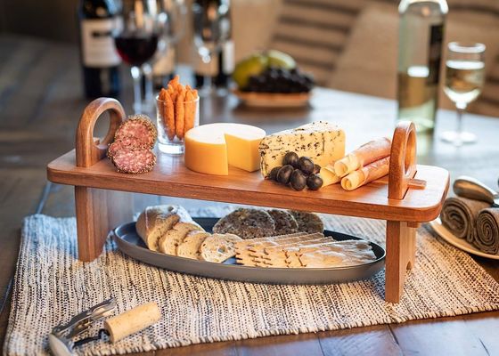 현대적인 집 장식 카운터 셸프 조직기용 목재 서비스 태극기