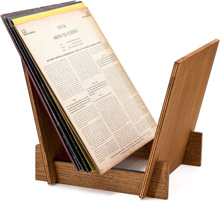 LP 비닐 레코드 앨범 저장 스탠드 레코드 디스플레이를 위한 접히지 않는 랙