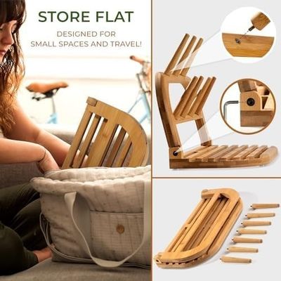 우리의 대나무 아기 병 건조 랙으로 건조 경험을 향상