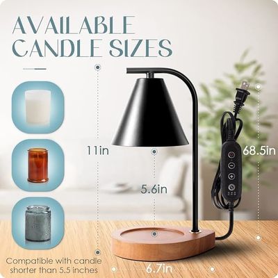 레트로 목재 기본 가정 장식 주문 크기의 작은 및 큰 잔 촛불을 위한 Wax Melt