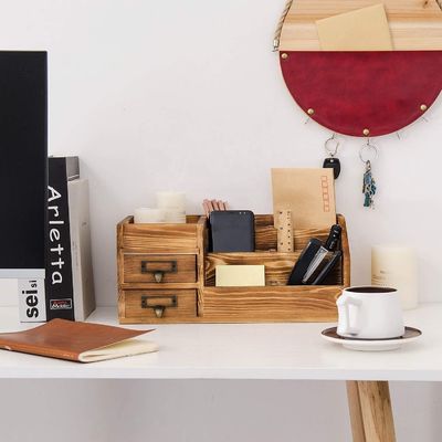 데스크톱 책상 조직기 책상 디스플레이 사무실 책상 저장 락 사용자 정의