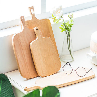 11" X 8" 아루바 비치 Bambu Wood Butcher Block Chopping Board Set for Outdoor Camping