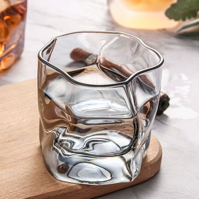 사용자 지정 로고와 함께 다채로운 얼음 커피 와인 바 유리 컵 수용 및 내구성