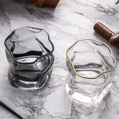 사용자 지정 로고와 함께 다채로운 얼음 커피 와인 바 유리 컵 수용 및 내구성