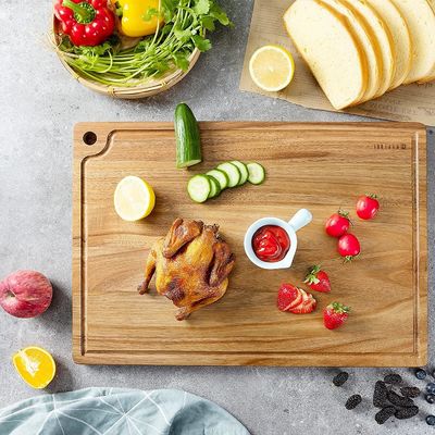 전문 부엌 아카시아 대나무 및 올리브 나무 절단 보드 컨테이너와 함께 세트