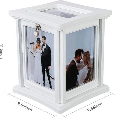 웨딩 리셉션 유칼립투스 DIY 봉투 나무 상자 잠금 샘플 무료