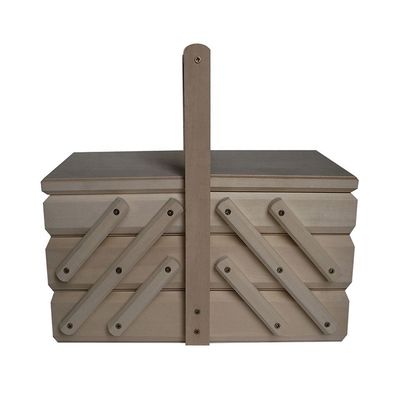 목재 꿰매기 상자와 맞춤 꿰매기 키트 세트 소나무 나무 색상 방 공간 선택