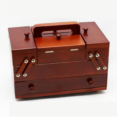 목재 꿰매기 상자와 맞춤 꿰매기 키트 세트 소나무 나무 색상 방 공간 선택