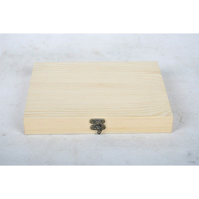 환경 친화적 인 포장 및 스탬핑 인쇄 처리용 미완성 나무 담배 상자